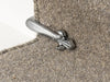 Victorian Stair Clips — brushed chrome (manufacturer example)