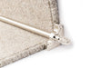 Country Sherwood Stair Rods — Polished Nickel — Plain (manufacturer example)