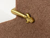 Victorian Stair Clips — Satin Brass (manufacturer example)